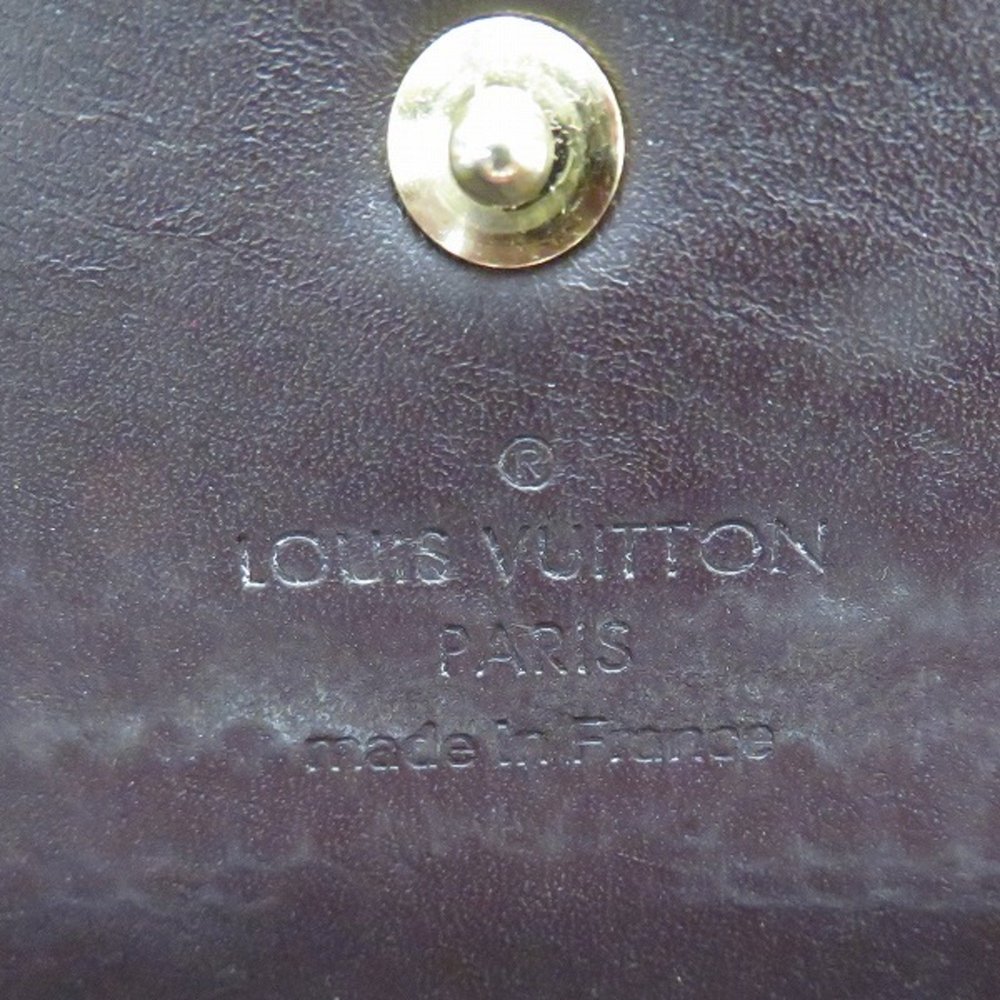 LOUIS VUITTON Monogram Vernis Portefeuil International M91998 Wallet 3-fold Wome - Picture 4 of 9
